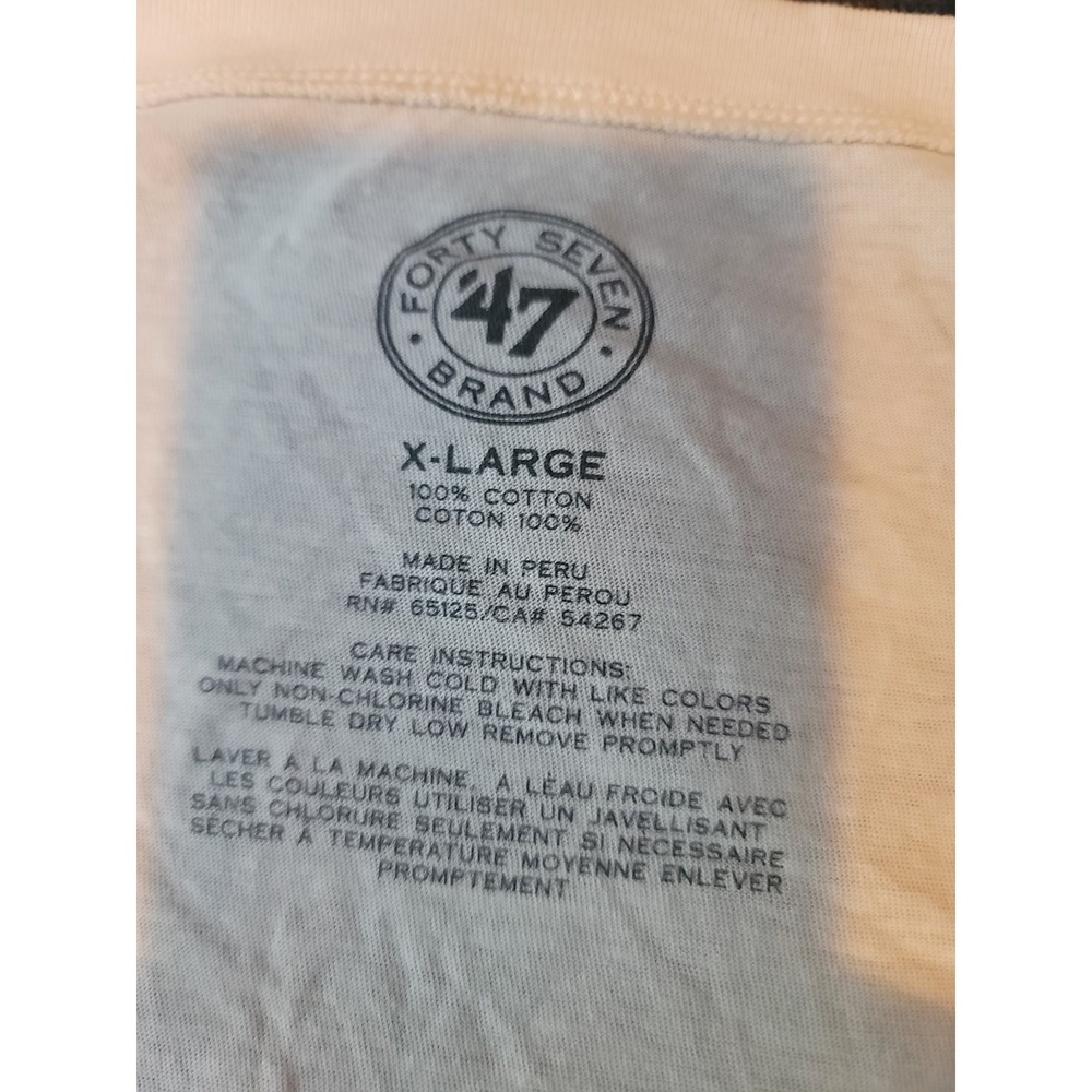 47 Brand Louisville Slugger V-neck T-Shirt Size XL - Picture 5 of 6
